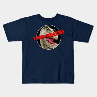 T-Rex Rules! Kids T-Shirt